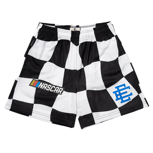 EE Eric Emanuel Basic Short Checkered Flag - 'Nascar'