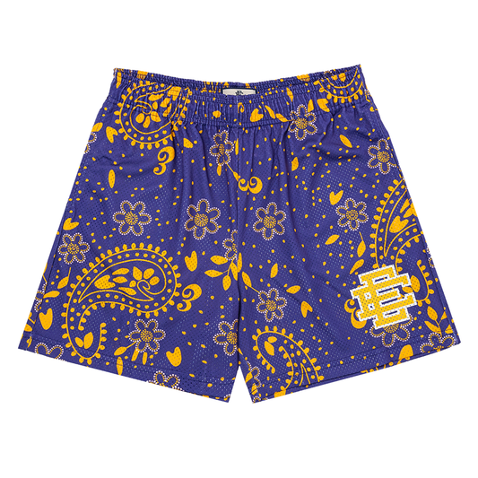 EE Eric Emanuel Basic Short Purple Paisley